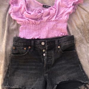 Levi Wedgie Fit Shorts